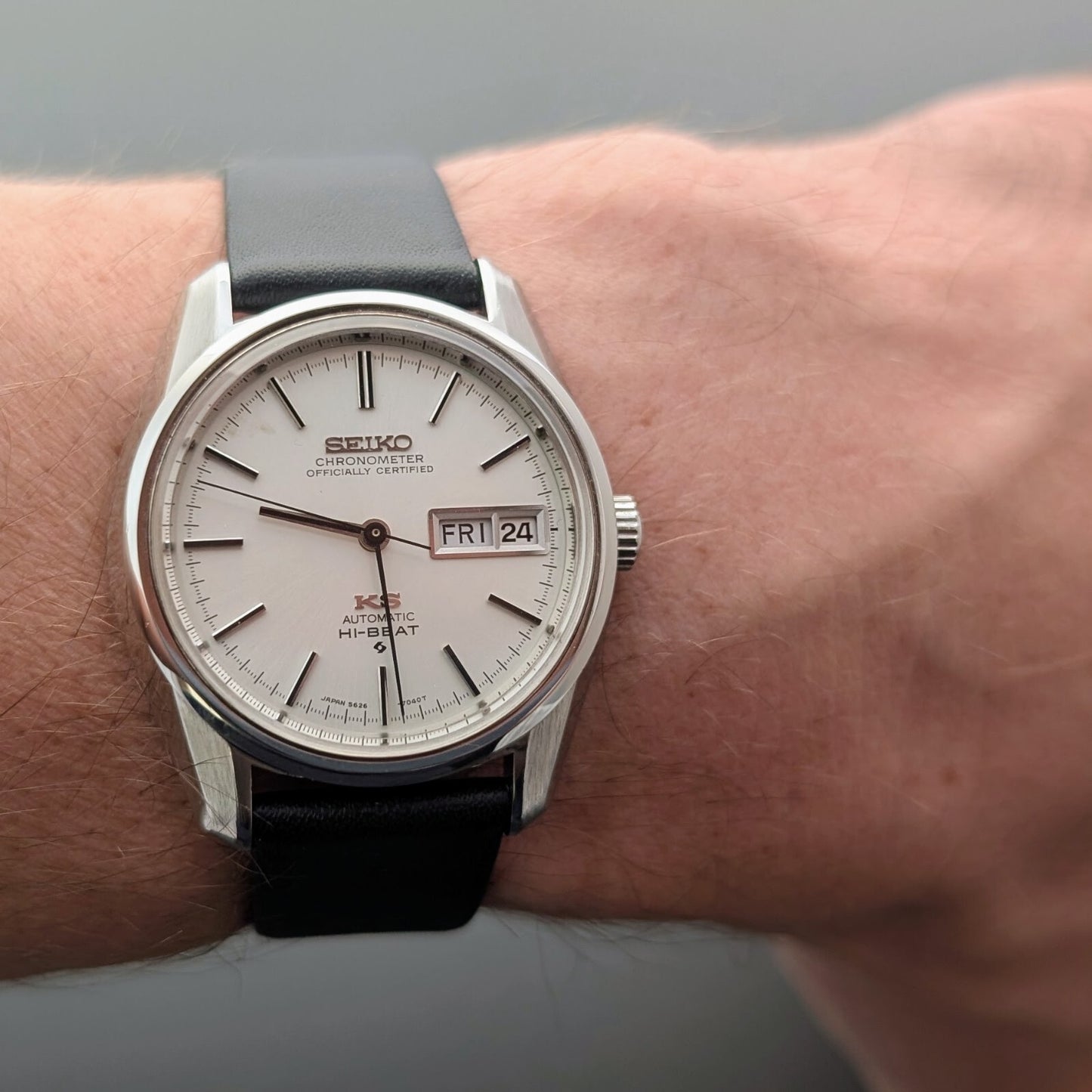 King Seiko 5626-7041 Chronometer Überholt & 1 Jahr Gewährleistung
