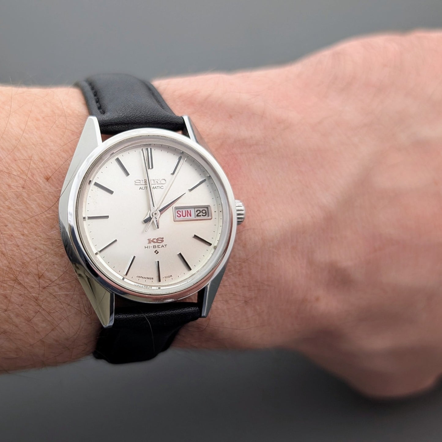 King Seiko 5626-7113 Überholt & 1 Jahr Gewährleistung