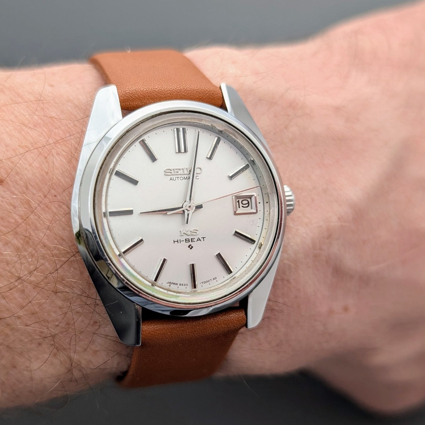 King Seiko 5625-7000 Überholt & 1 Jahr Gewährleistung