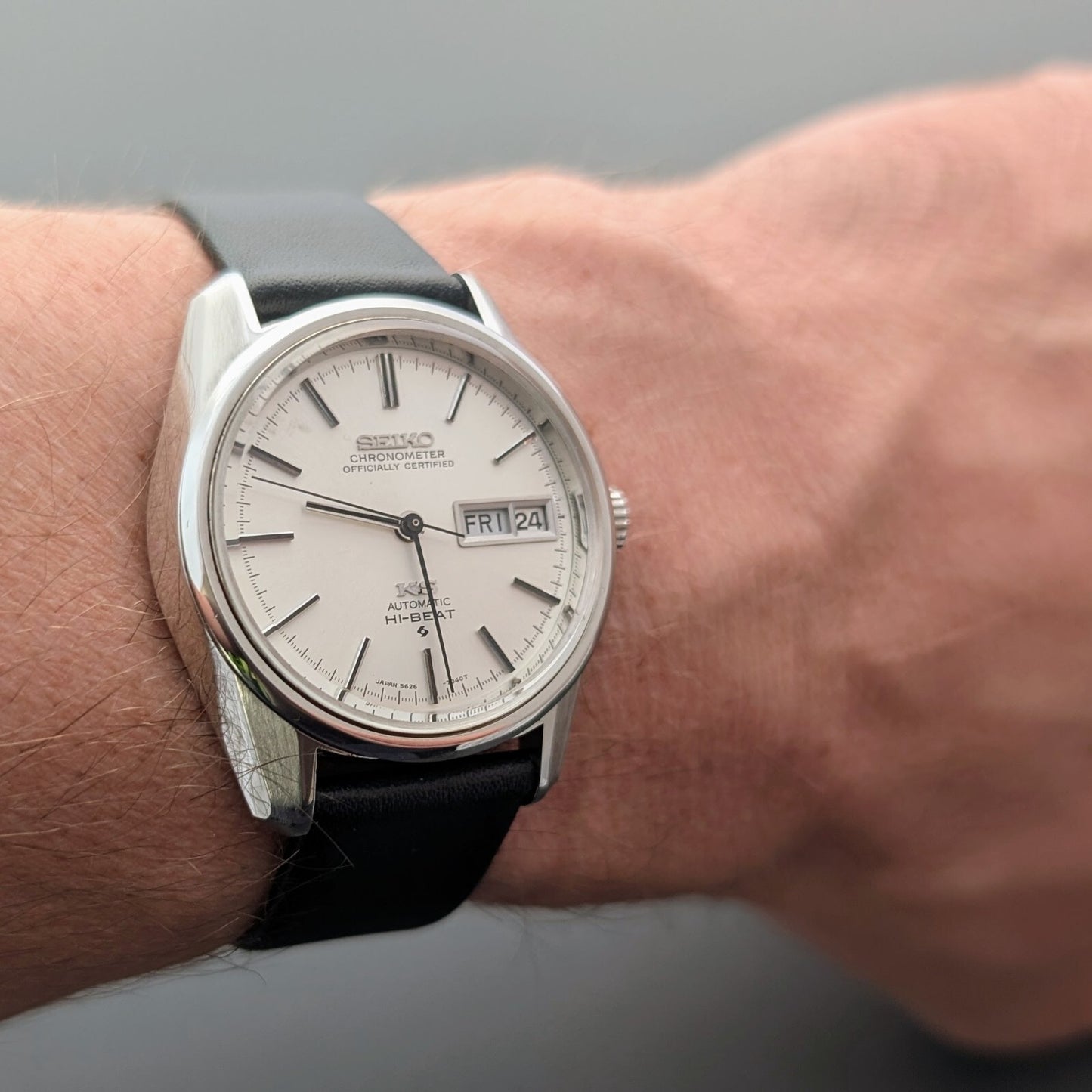 King Seiko 5626-7041 Chronometer Überholt & 1 Jahr Gewährleistung