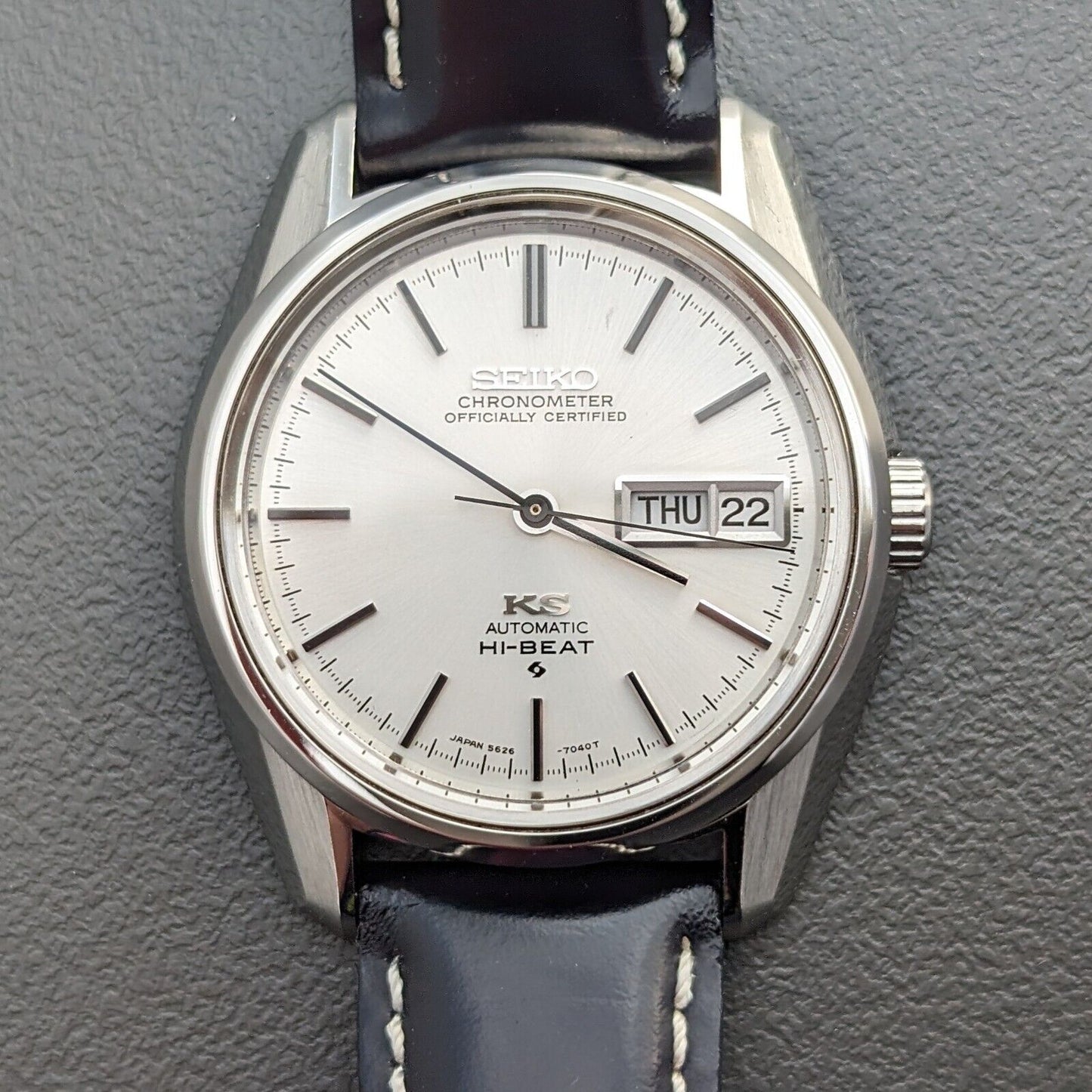 King Seiko Chronometer 5626-7041 Überholt & 1 Jahr Gewährleistung