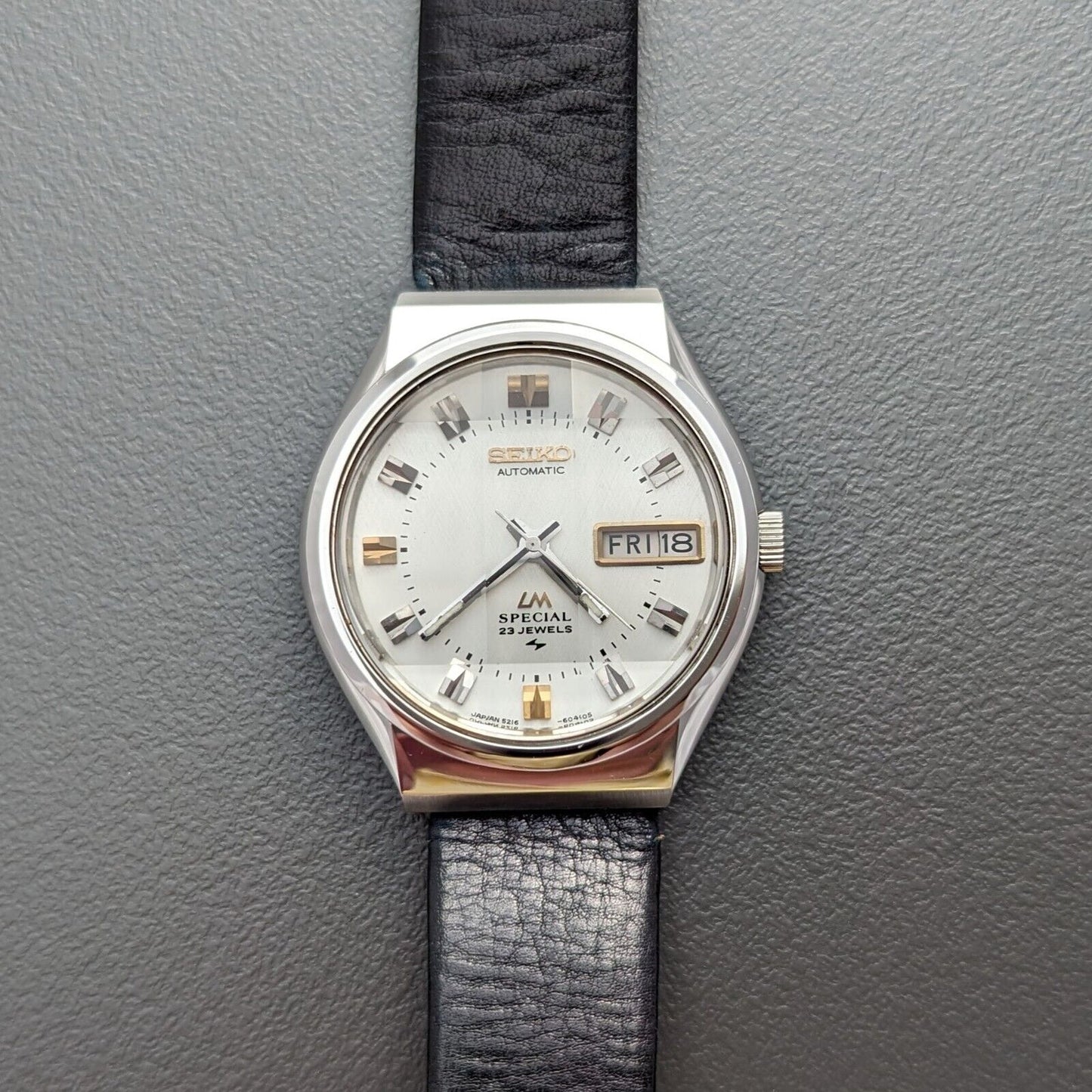 Seiko Lord Matic 5216-6030 Überholt & 1 Jahr Gewährleistung