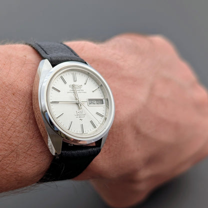 King Seiko 5246-6000 Chronometer Überholt & 1 Jahr Gewährleistung