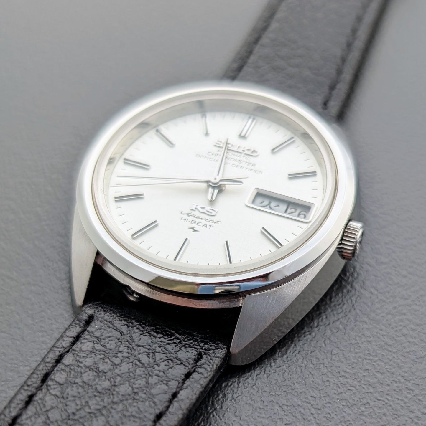 King Seiko 5246-6000 Chronometer Überholt & 1 Jahr Gewährleistung