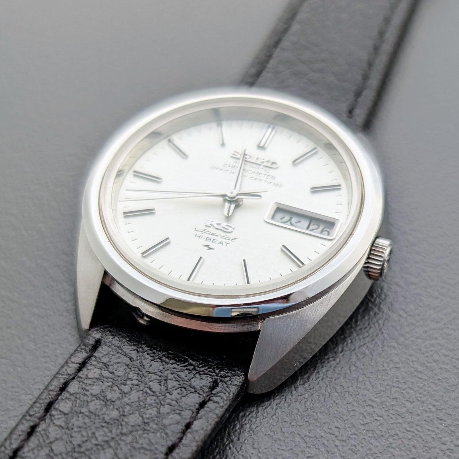 King Seiko 5246-6000 Chronometer Überholt & 1 Jahr Gewährleistung